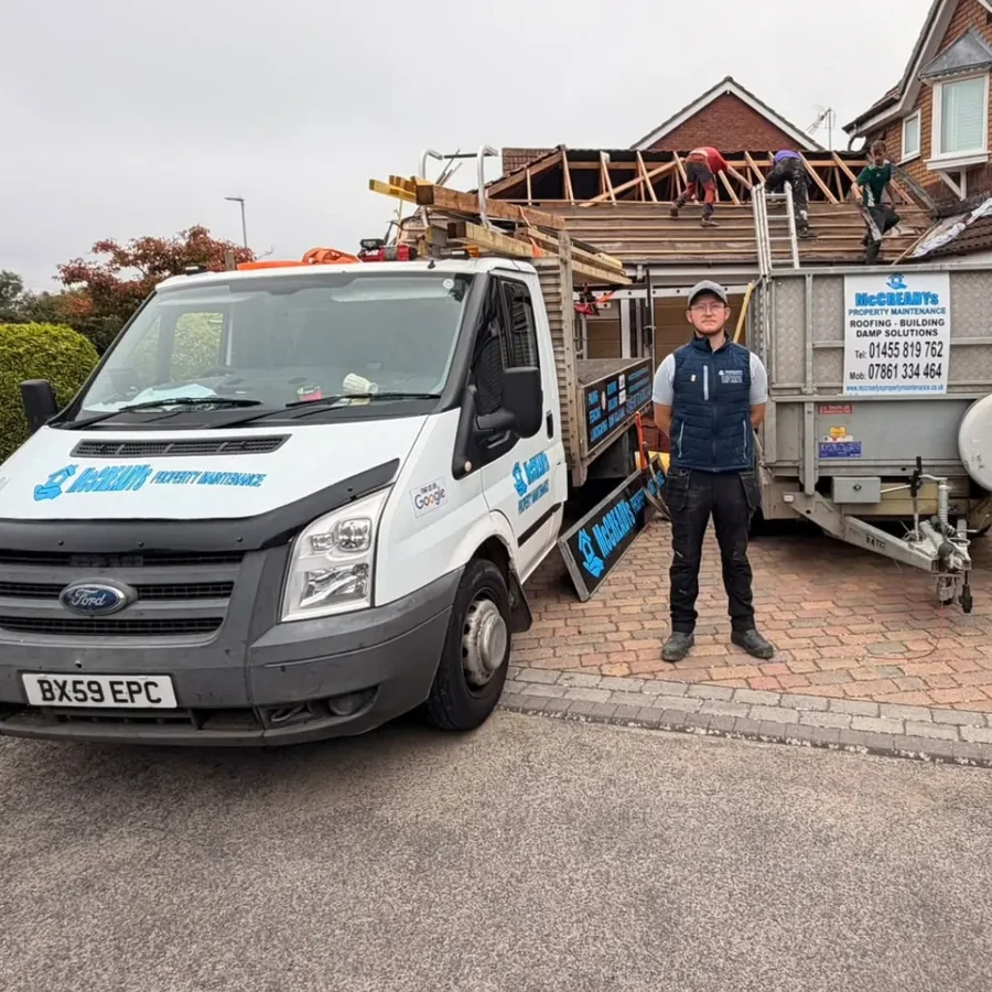 Elias McCready, founder of McCready's Property Maintenance