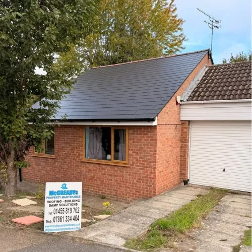 Recent roof project completed in Leicester